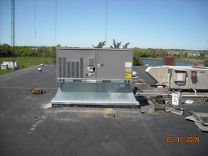 Rooftops in North Aurora, IL